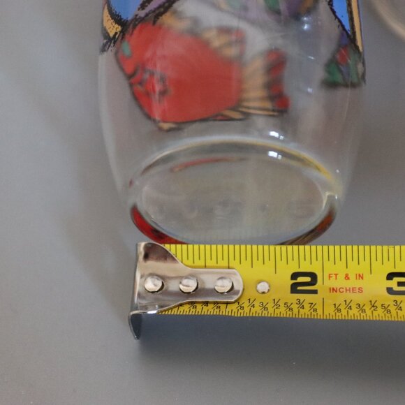 Vintage 80’s 90’s Libbey Tropical Fish Graphic Drinking Glasses Set of 3 - Picture 10 of 16